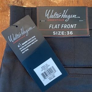 New Mens Essential Black Oxford Shorts. Size 36.